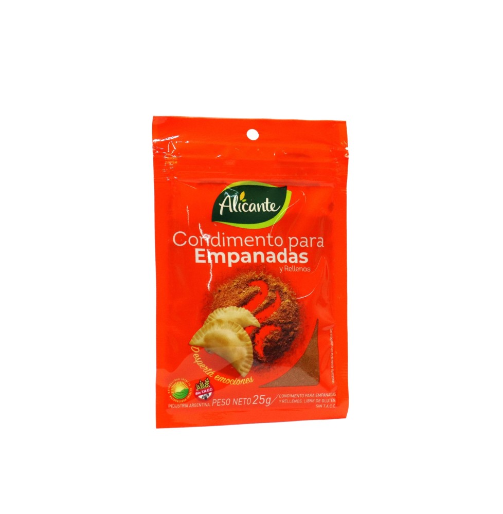 Condimento para Empanadas Alicante 25 gr.