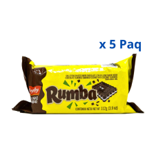 Galletitas Rumba  108 Gr  x 5 Paquetes