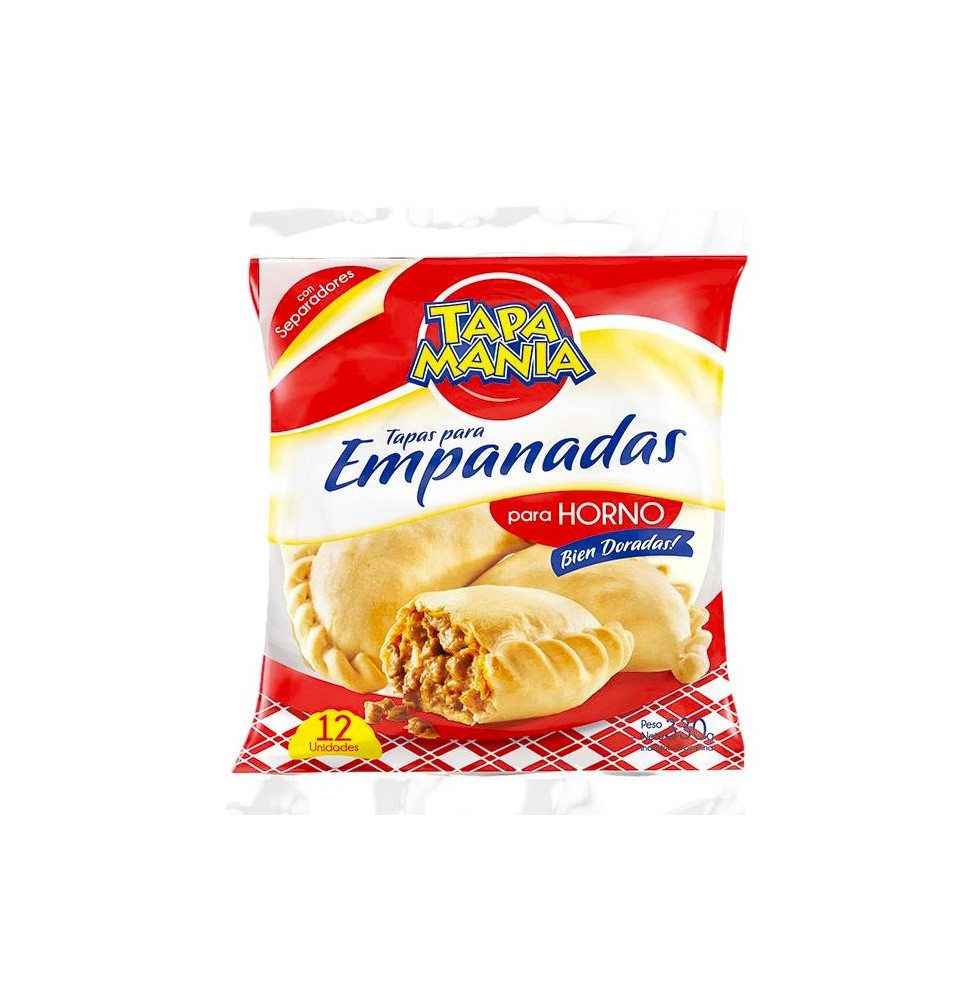 Tapa Empanada Tapamania Tradicional Horno 12 cm 12uds