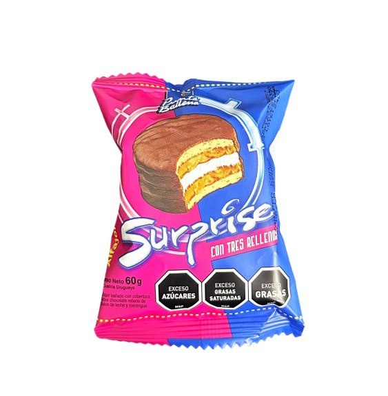 Alfajor Punta Ballena triple surprise x1 unidad.