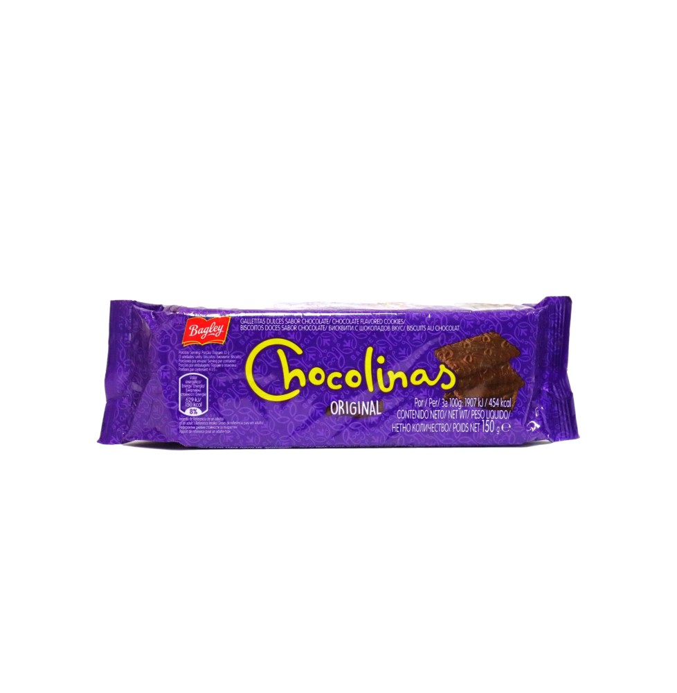 Galletitas Chocolinas 170g x caja de 12 Uds.