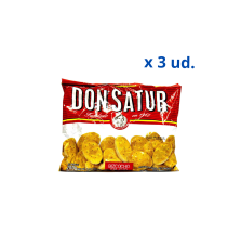 Don Satur Bizcochos salados 200 gr x 3 ud.