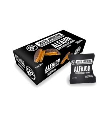 Alfajores de chocolate negro x 6 uds  Gusto Argentino