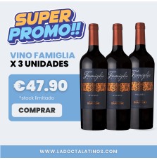 Vino Bianchi Famiglia Malbec x 3 Unidades.