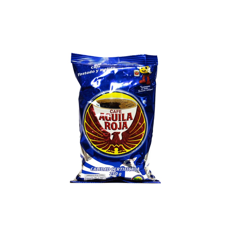 Café Tostado y Molido Aguila Roja 250g