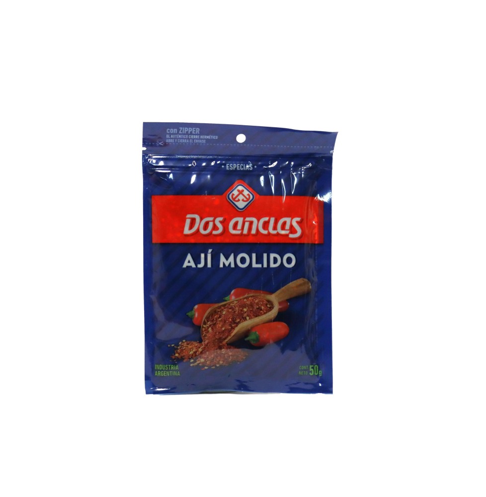 Aji molido Dos Anclas 50 gr.