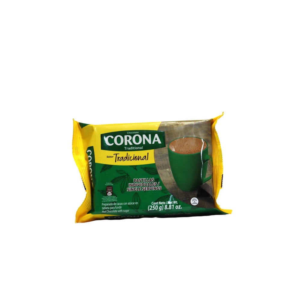 Chocolate Corona tradicional 250 gr