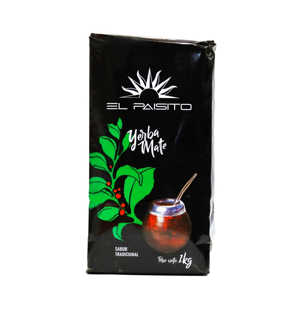 Yerba Mate El Paisito tradicional 1kg