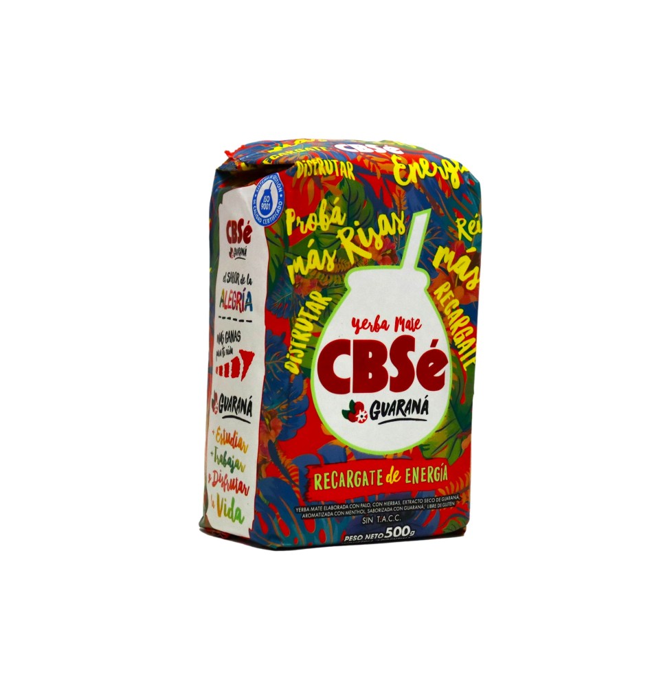 Yerba Mate Guaraná CBSé de 500g