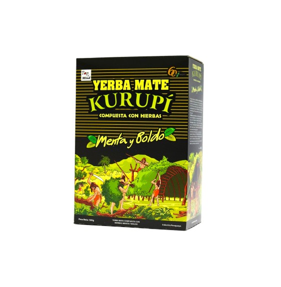 Yerba Mate Kurupí Menta y Boldo 500g