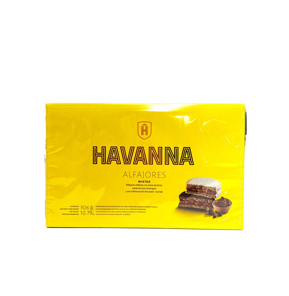 Alfajor Havanna Mixtos  x 6 uds