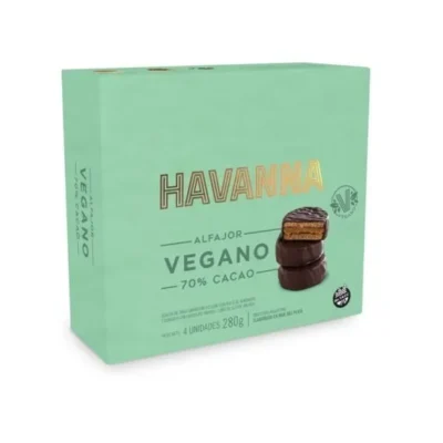 Havanna Alfajores Vegano 4 Uds Sin Gluten